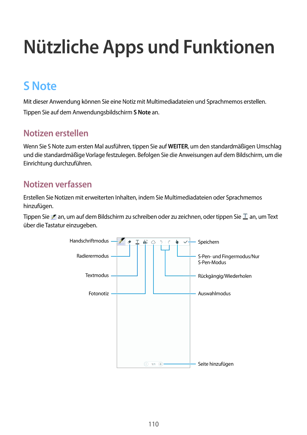 Samsung SM-N9005ZKETCL, SM-N9005ZKEXEO, SM-N9005ZWEVD2, SM-N9005ZWETMN, SM-N9005ZWETCL Notizen erstellen, Notizen verfassen 