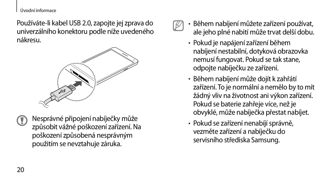 Samsung SM-N9005ZKEETL, SM-N9005ZKEXEO, SM-N9005ZWEXEO, SM-N9005ZKEPRT, SM-N9005ZWEETL, SM-N9005ZWEATO manual Úvodní informace 