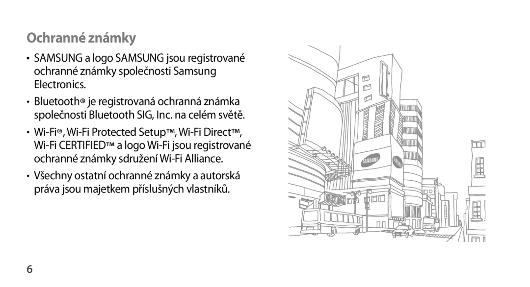 Samsung SM-N9005ZKEMOB, SM-N9005ZKEXEO, SM-N9005ZWEXEO, SM-N9005ZKEPRT, SM-N9005ZWEETL, SM-N9005ZWEATO manual Ochranné známky 