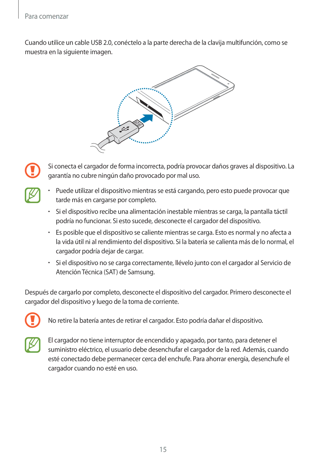 Samsung SM-N9005ZKMCOM, SM-N9005ZWEITV, SM-N9005ZWEDBT, SM-N9005ZKEEUR, SM-N9005ZKETPH, SM-N9005ZWESEB manual Para comenzar 