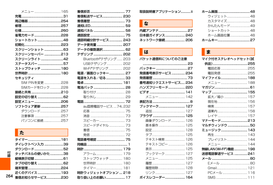 Samsung SM-N900JZWEKDI, SM-N900JZKEKDI セキュリティ, Au国際電話サービス, 縦横表示切替 ストップウォッチ, 時計ウィジェットオプション, 取扱説明書アプリケーション, パケット通信料についてのご注意 