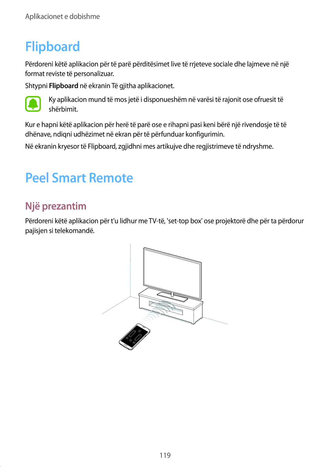 Samsung SM-N910CZKESEE, SM-N910CZDESEE, SM-N910CZKETEB, SM-N910CZWEMSR, SM-N910CZWESEE manual Flipboard, Peel Smart Remote 