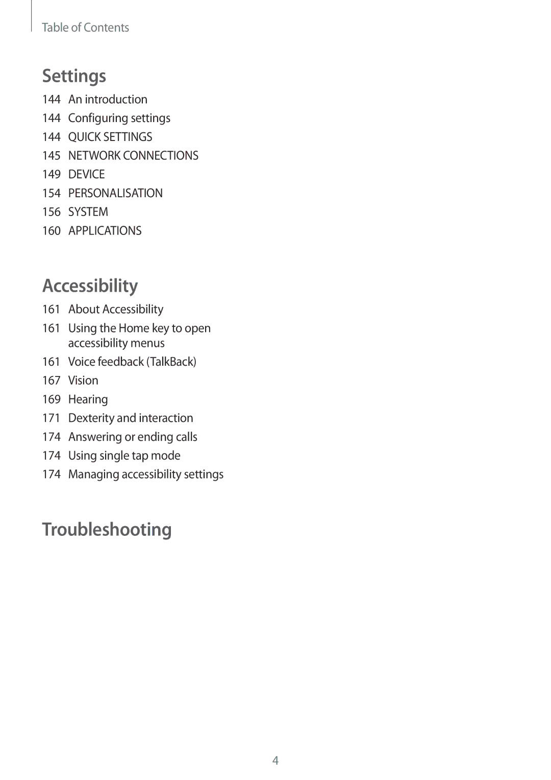 Samsung SM-N910CZKEMSR, SM-N910CZDESEE, SM-N910CZKETEB manual An introduction Configuring settings, About Accessibility 