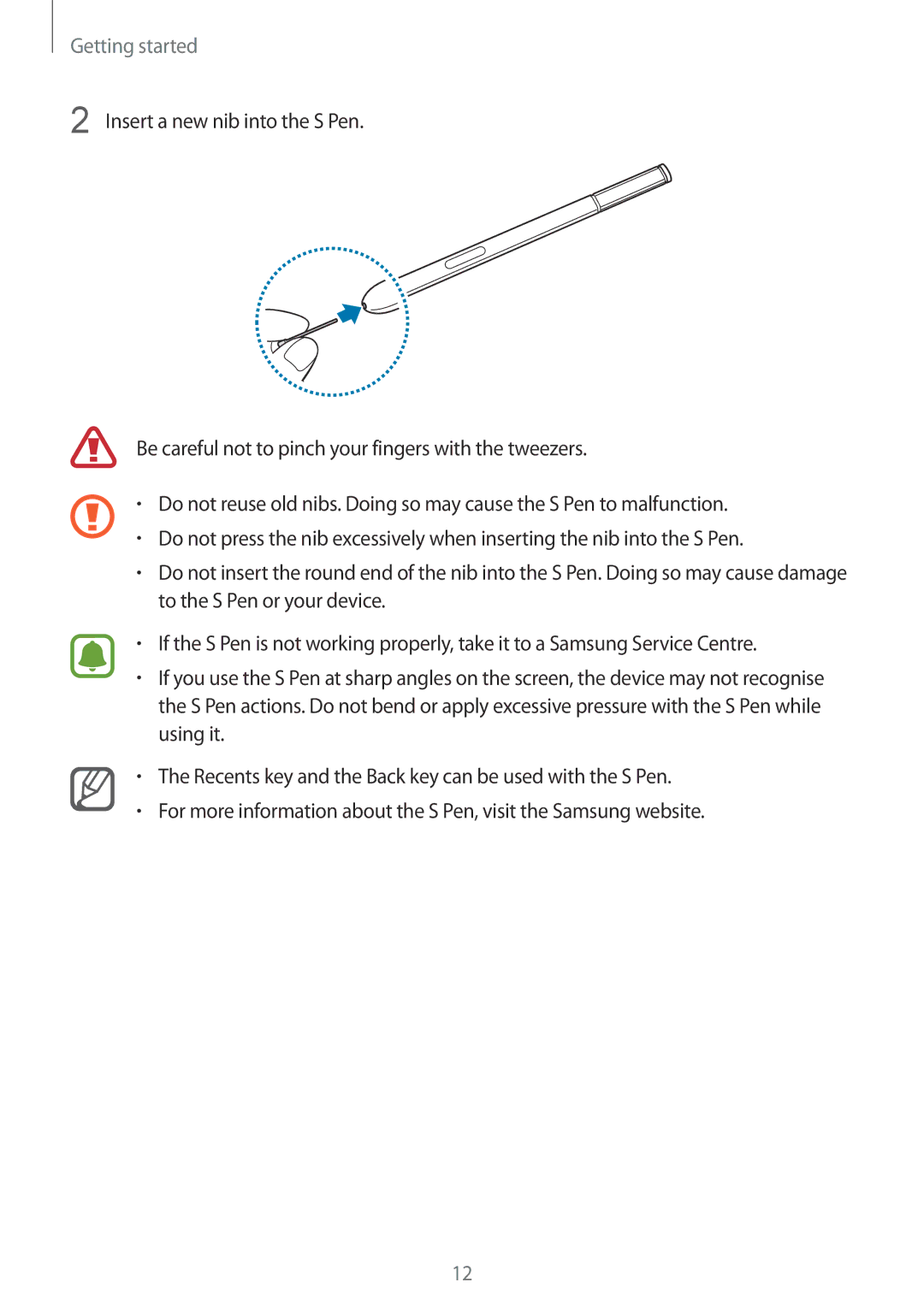 Samsung SM-N910CZIEEGY, SM-N910CZDEXXV, SM-N910CZWEXXV, SM-N910CZKEXXV, SM-N910CZIEXXV, SM-N910CZWESEE manual Getting started 