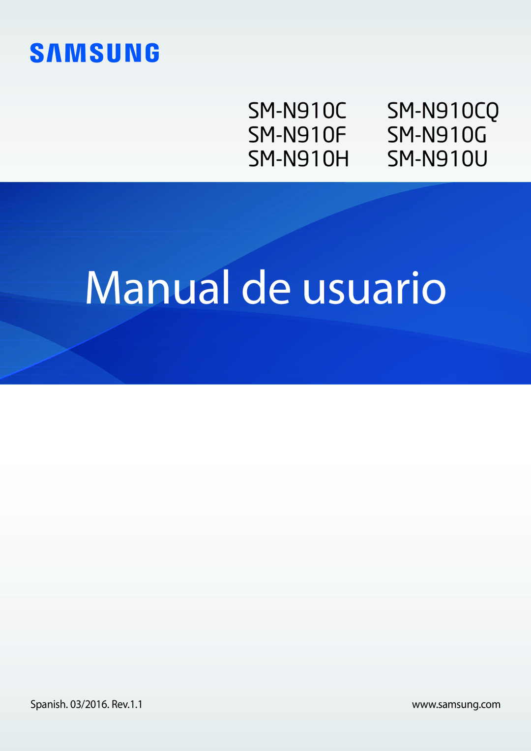 Samsung SM-N910FZIEPHE manual Manual de usuario 