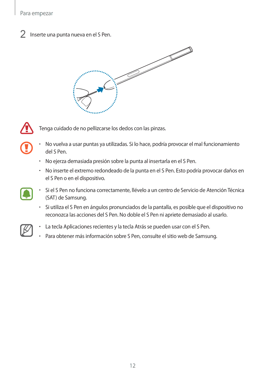 Samsung SM-N910FZIEPHE manual Para empezar 