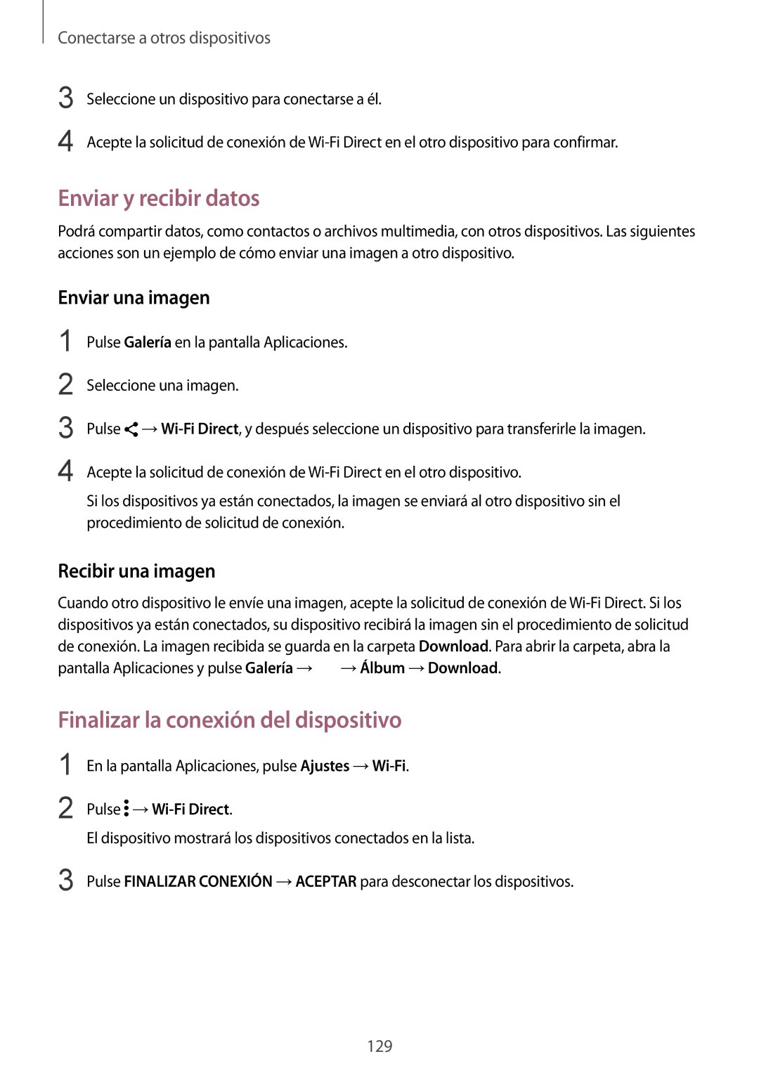 Samsung SM-N910FZIEPHE manual Finalizar la conexión del dispositivo 