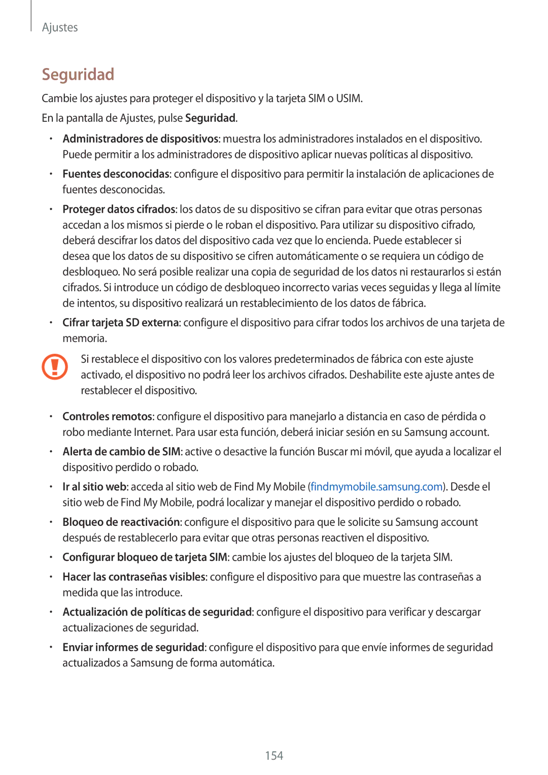 Samsung SM-N910FZIEPHE manual Seguridad 