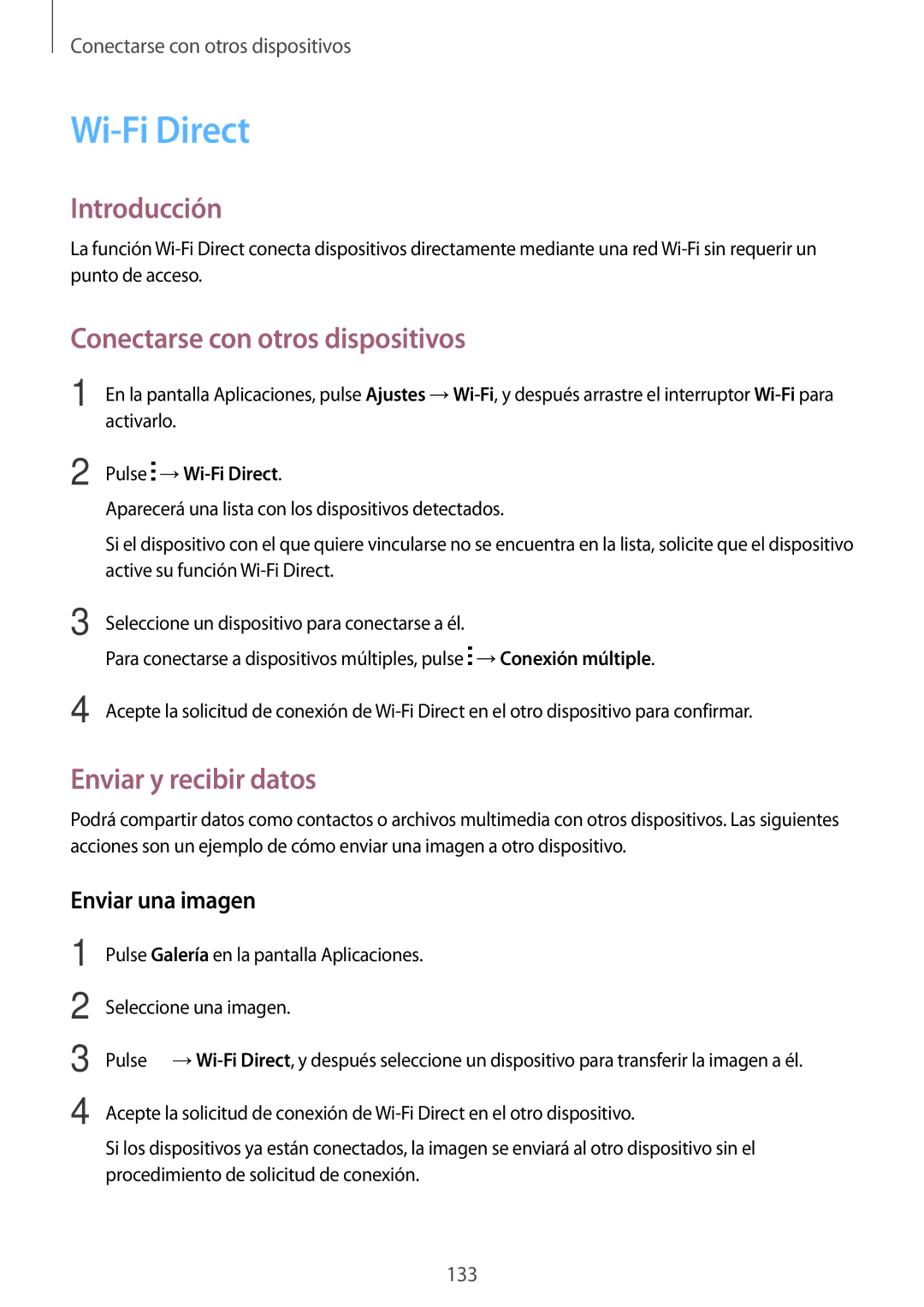 Samsung SM-N910FZIEPHE manual Pulse →Wi-Fi Direct 