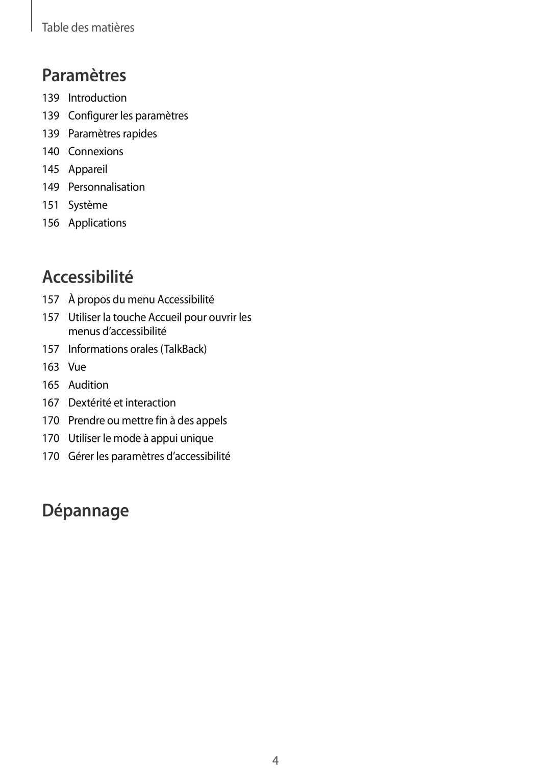 Samsung SM-N910FZIEXEF, SM-N910FZKEXEF, SM-N910FZWEXEF manual Dépannage 