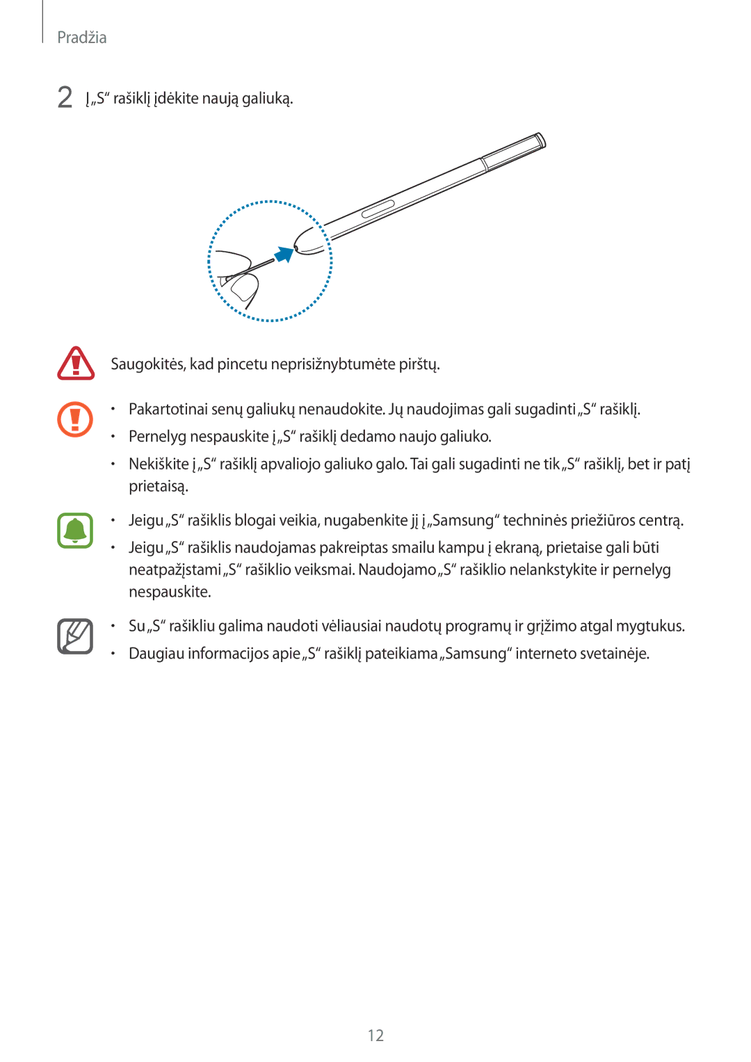 Samsung SM-N910CZDESEB, SM-N910FZWEBAL, SM-N910FZIEBAL, SM-N910FZDEBAL, SM-N910FZKEBAL, SM-N910CZKESEB, SM-N910CZWESEB Pradžia 