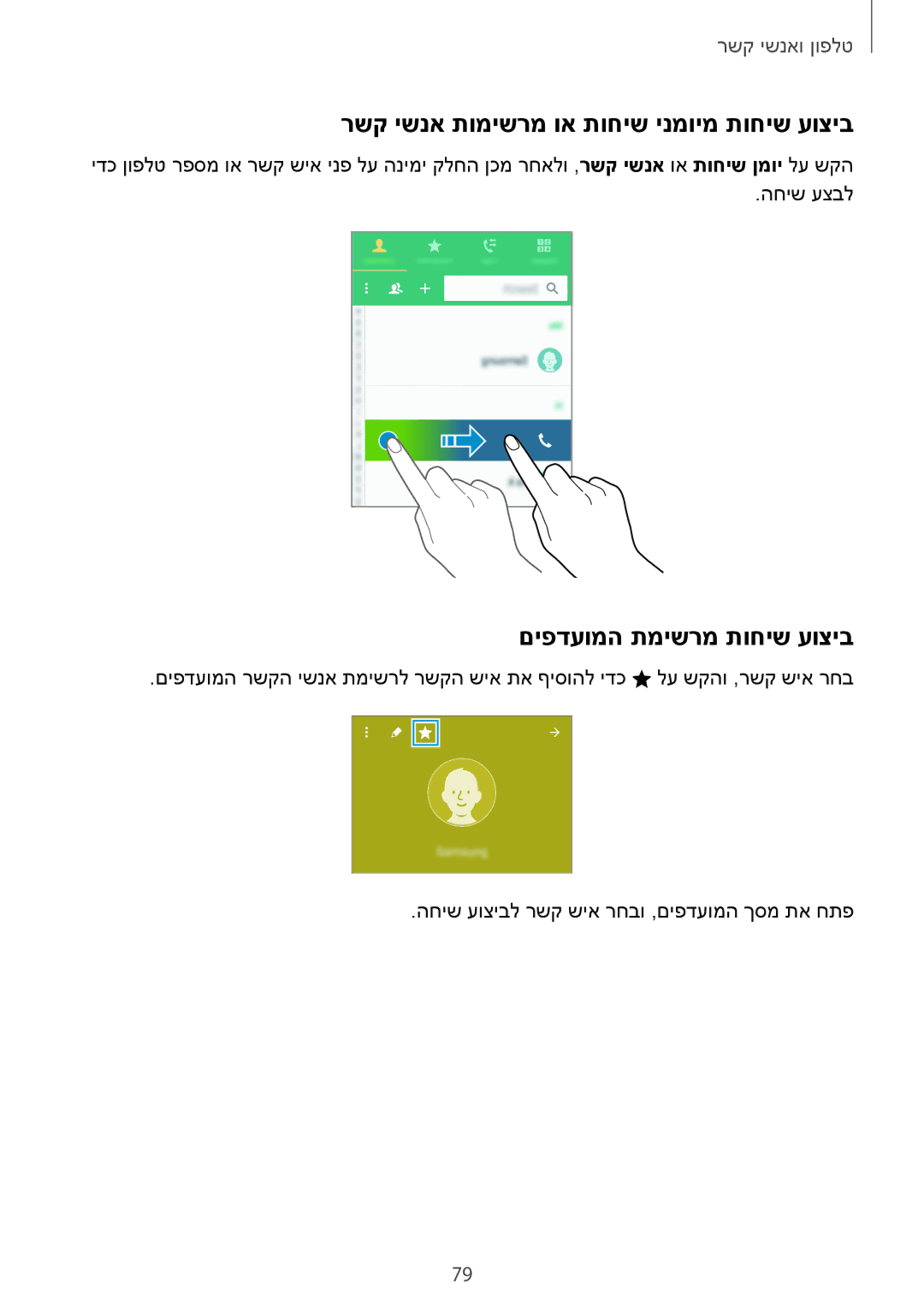 Samsung SM-N910FZKEO2C, SM-N910FZWEEUR manual רשק ישנא תומישרמ וא תוחיש ינמוימ תוחיש עוציב, םיפדעומה תמישרמ תוחיש עוציב 