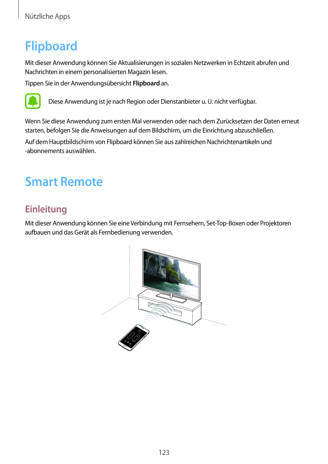 Samsung SM-N910FZKEMEO, SM-N910FZWEEUR, SM-N910FZWEDRE, SM-N910FZWECOS, SM-N910FZKESFR, SM-N910FZKEMOB Flipboard, Smart Remote 