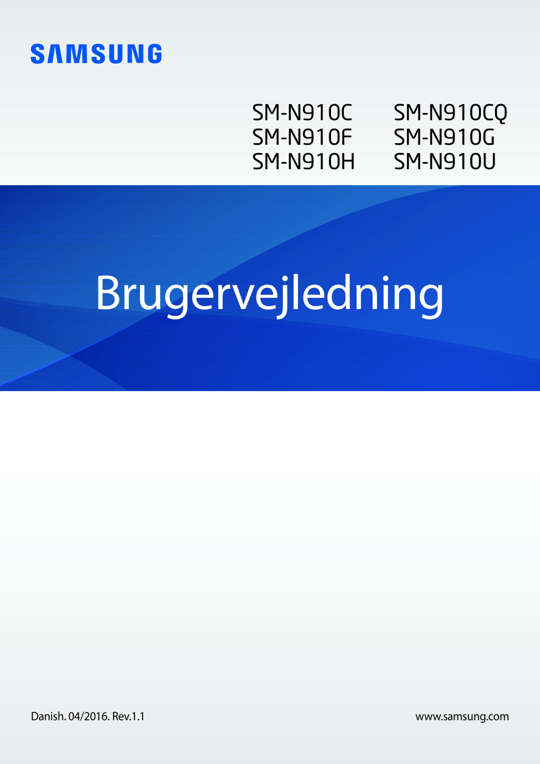 Samsung SM-N910FZDENEE, SM-N910FZWENEE, SM-N910FZIENEE, SM-N910FZKENEE manual Brugervejledning 