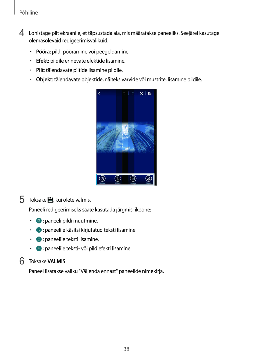 Samsung SM-N915FZKYSEB, SM-N915FZWYSEB manual Põhiline 