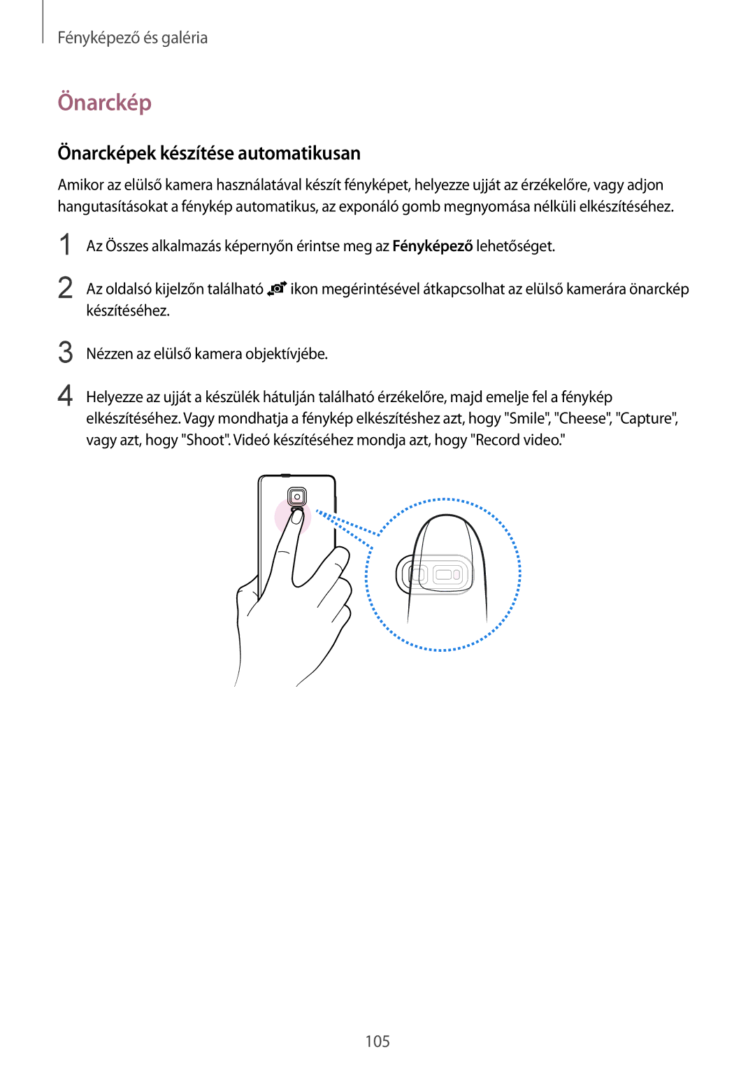 Samsung SM-N915FZKYATO, SM-N915FZWYEUR, SM-N915FZWYXEO, SM-N915FZKYEUR, SM-N915FZWYATO Önarcképek készítése automatikusan 