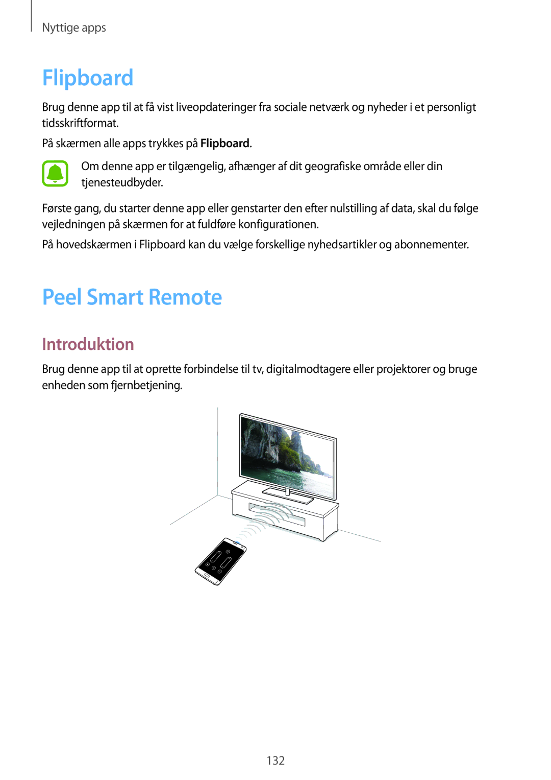 Samsung SM-N915FZWYNEE, SM-N915FZKYNEE manual Flipboard, Peel Smart Remote 