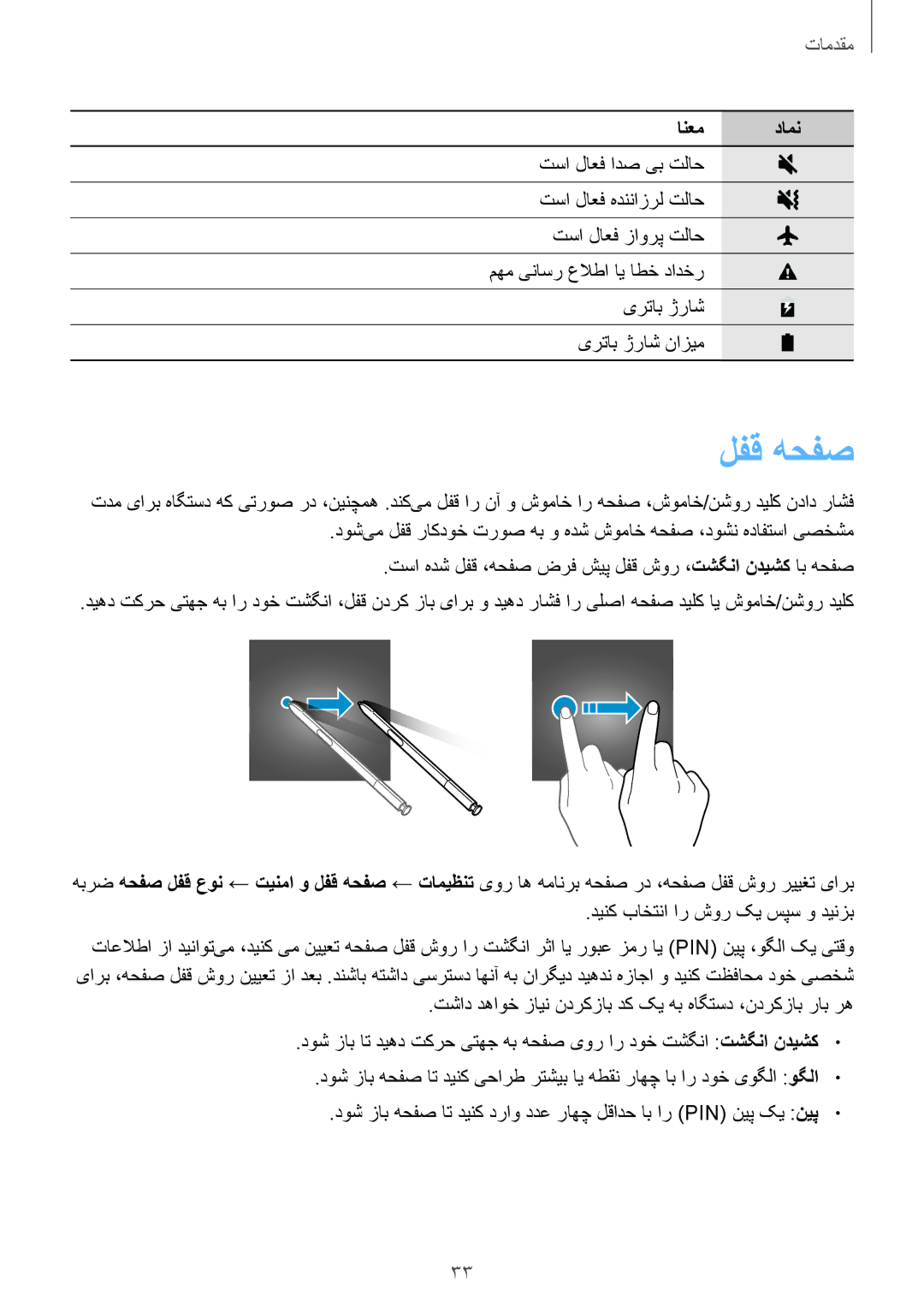 Samsung SM-N920CZKAKSA, SM-N920CZDUXSG, SM-N920CEDEKSA, SM-N920CZDAKSA manual لفق هحفص 