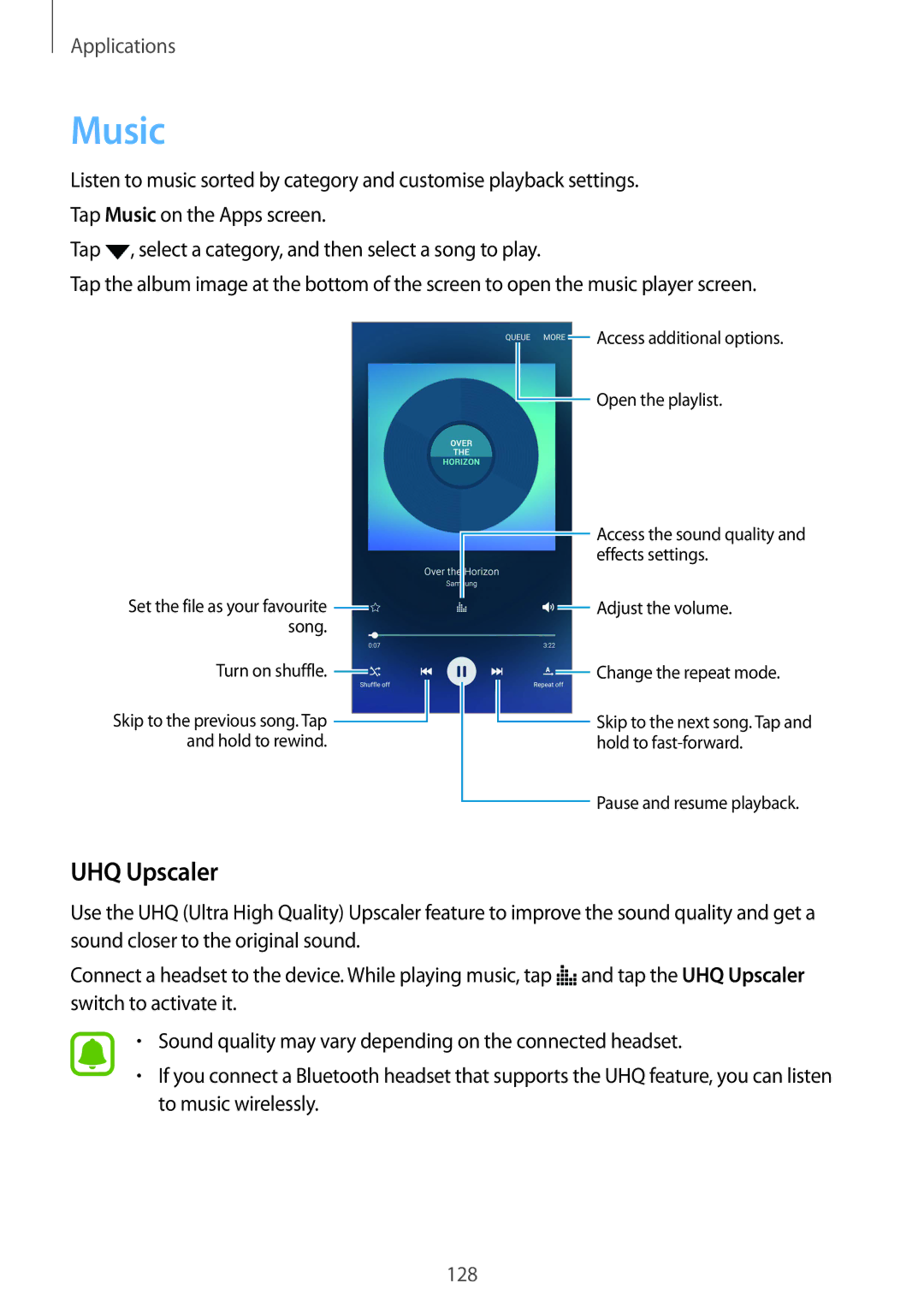 Samsung SM-N920CEDEKSA, SM-N920CZDUXSG, SM-N920CZKAKSA, SM-N920CZDAKSA, CG-N920FZWXVTC, SM-N920CZWAXXV Music, UHQ Upscaler 