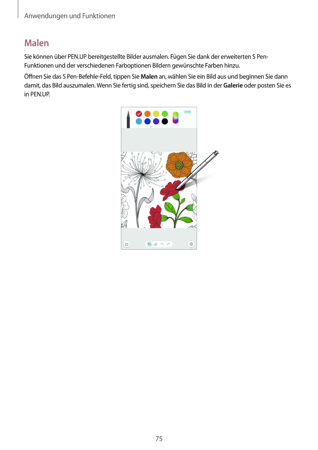 Samsung SM-N950FZDDDBT, SM-N950FZDADBT, SM-N950FZKADBT, SM-N950FZBDDBT, SM-N950FZKDDBT, SM-N950FZBADBT manual Malen 