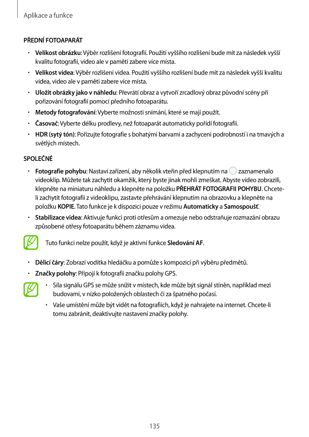 Samsung SM-N950FZKDETL, SM-N950FZKAO2C, SM-N950FZBDETL, SM-N950FZDDETL manual 135 