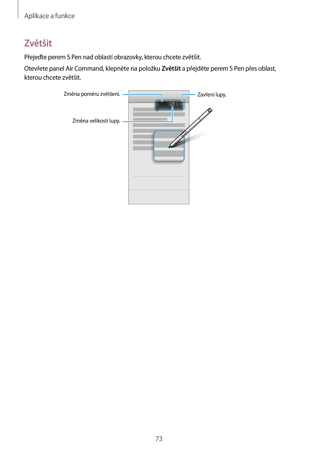 Samsung SM-N950FZBDETL, SM-N950FZKAO2C, SM-N950FZDDETL, SM-N950FZKDETL manual Zvětšit 