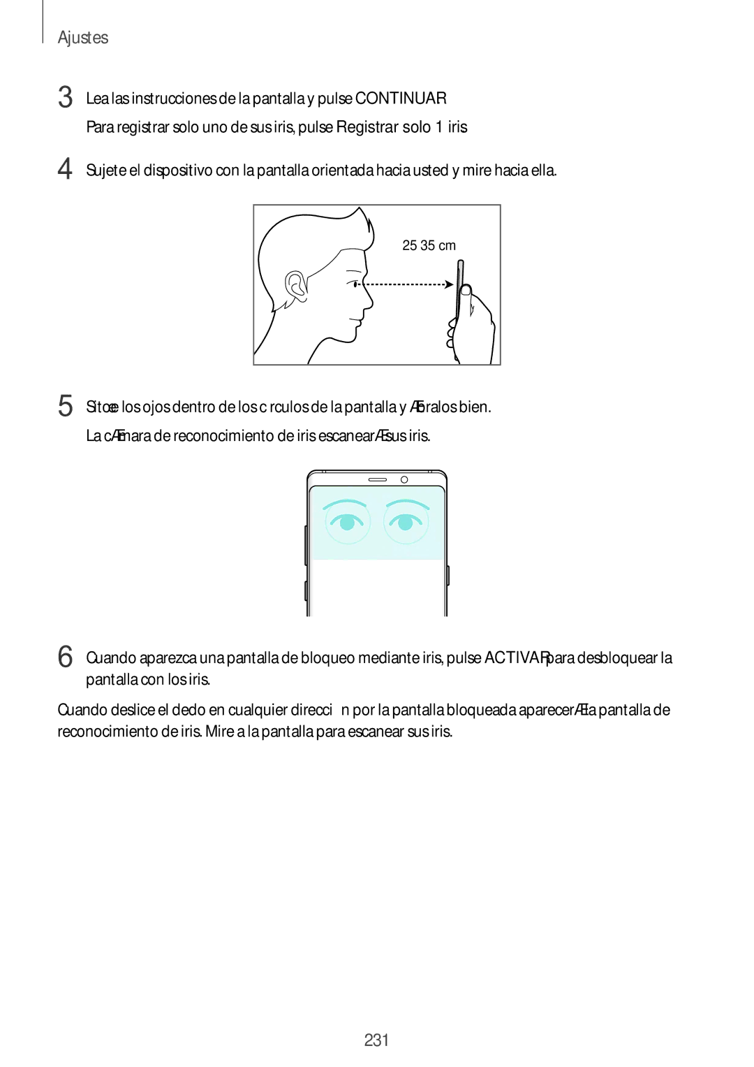 Samsung SM-N950FZDAPHE, SM-N950FZKDPHE, SM-N950FZDDPHE, SM-N950FZKAPHE manual 231 