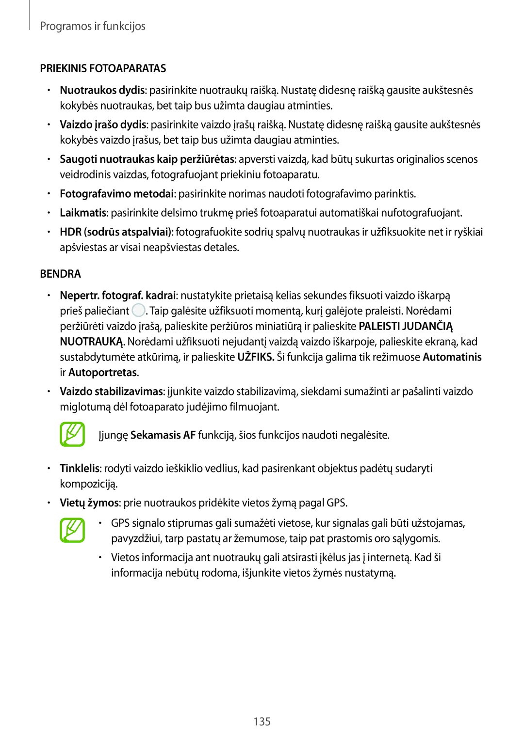 Samsung SM-N950FZDDSEB, SM-N950FZKDSEB manual 135 