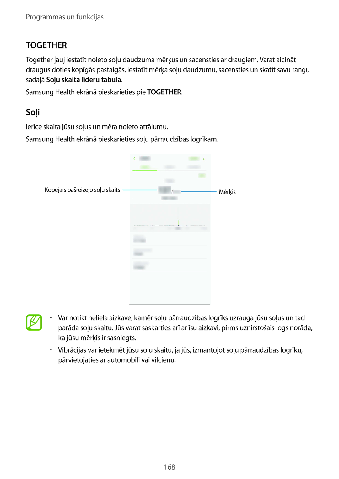 Samsung SM-N950FZKDSEB, SM-N950FZDDSEB manual Together, Soļi 