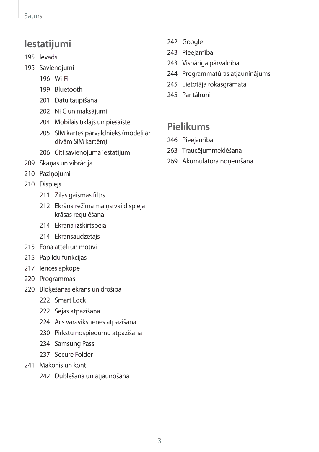 Samsung SM-N950FZDDSEB, SM-N950FZKDSEB manual Ievads, Pieejamība Traucējummeklēšana Akumulatora noņemšana 