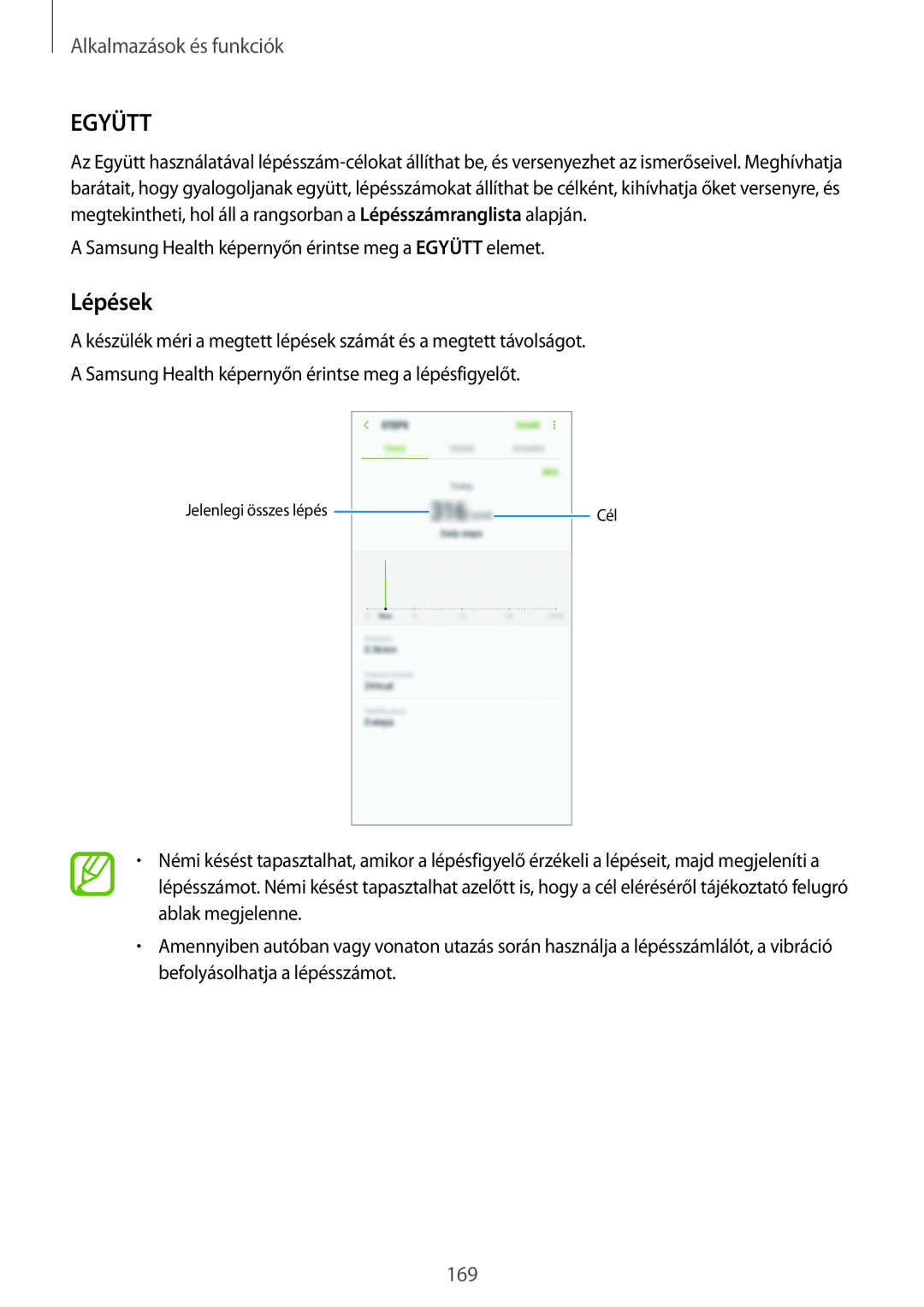 Samsung SM-N950FZDATMH, SM-N950FZKDXEH, SM-N950FZKATMH, SM-N950FZDDXEH manual Együtt, Lépések 