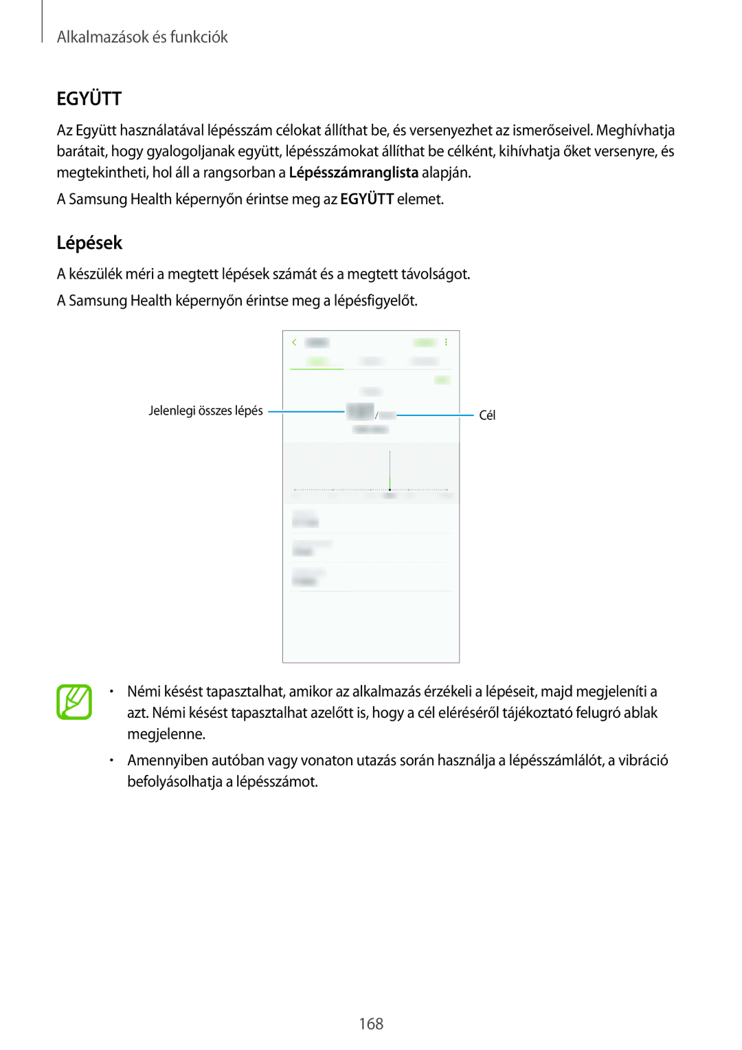 Samsung SM-N950FZKDXEH, SM-N950FZDATMH, SM-N950FZKATMH, SM-N950FZDDXEH manual Együtt, Lépések 