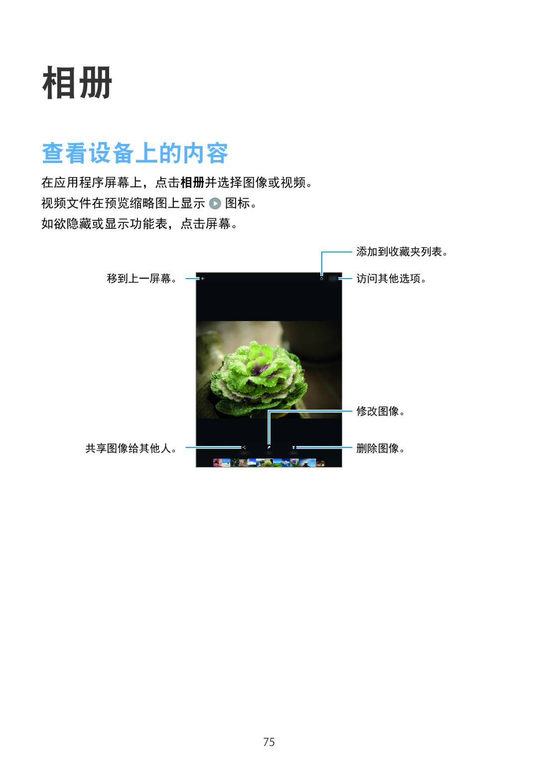 Samsung SM-P355NZWAXXV, SM-P355NZAAXXV manual 查看设备上的内容, 如欲隐藏或显示功能表，点击屏幕。 