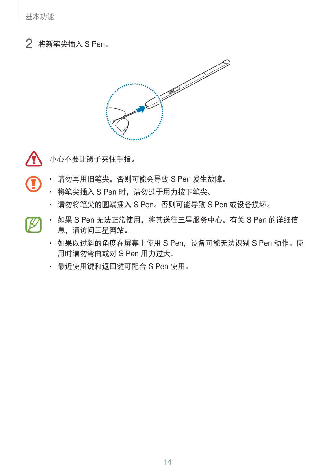 Samsung SM-P555NZAAXXV, SM-P355NZAAXXV, SM-P555NZWAXXV, SM-P355NZWAXXV manual 基本功能 