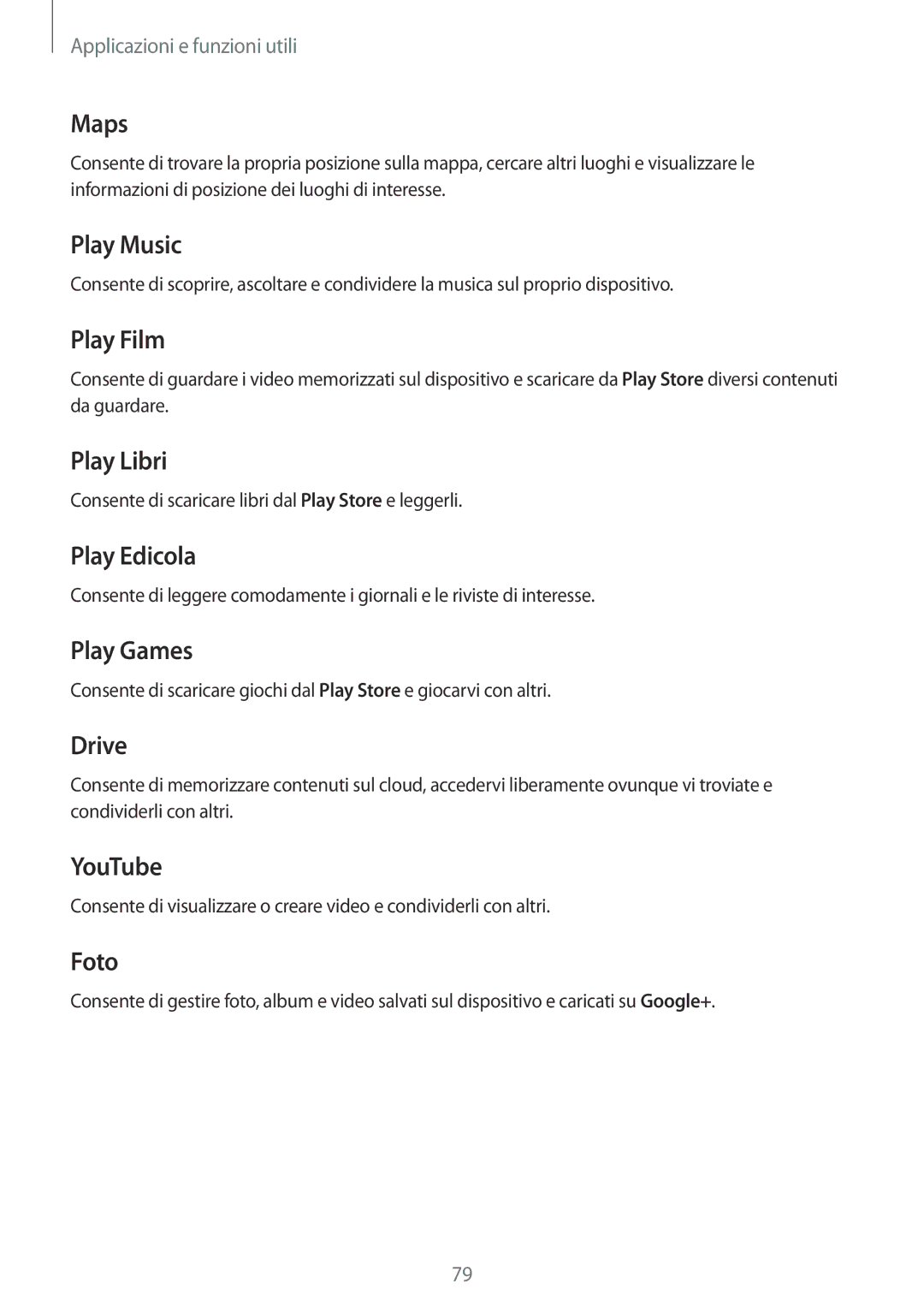 Samsung SM-P550NZKAITV manual Play Music 