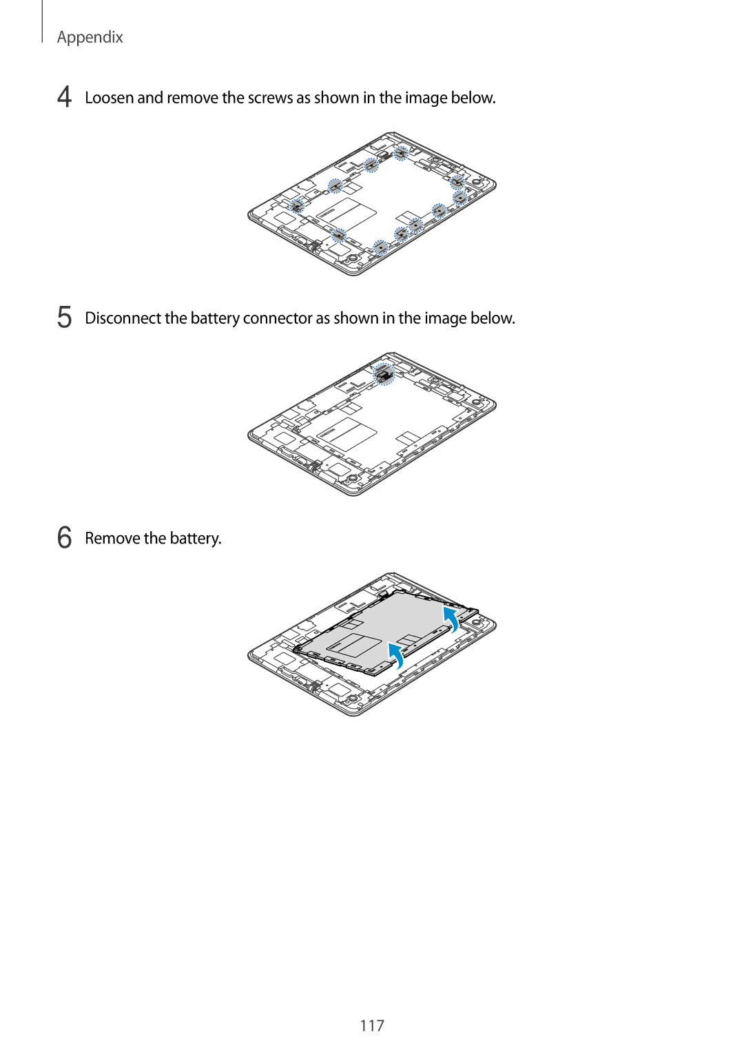 Samsung SM-P550NZWAATO, SM-P550NZKALUX, SM-P550NZWACHN, SM-P550NZWAXNZ, SM-P550NZWATUR, SM-P550NZKAXEZ, SM-P550NZKAMID manual 117 