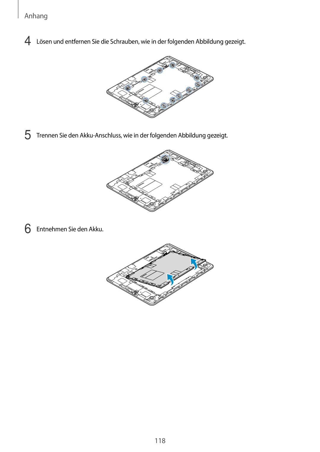 Samsung SM-P550NZKAXEO, SM-P550NZKALUX, SM-P550NZWACHN, SM-P550NZWAXNZ, SM-P550NZWATUR, SM-P550NZKAXEZ, SM-P550NZKAMID manual 118 