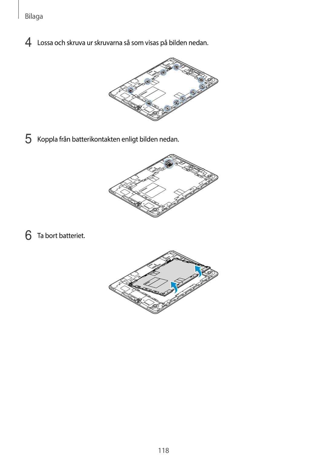 Samsung SM-P550NZAANEE, SM-P550NZWANEE, SM-P550NZBANEE manual 118 