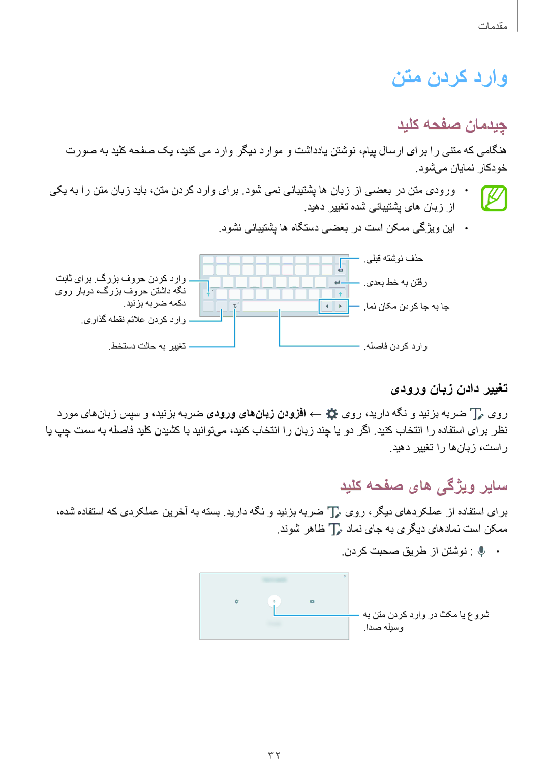 Samsung SM-P555NZAAKSA, SM-P555NZWAKSA نتم ندرک دراو, دیلک هحفص نامدیچ, دیلک هحفص یاه یگژیو ریاس, یدورو نابز نداد رییغت 