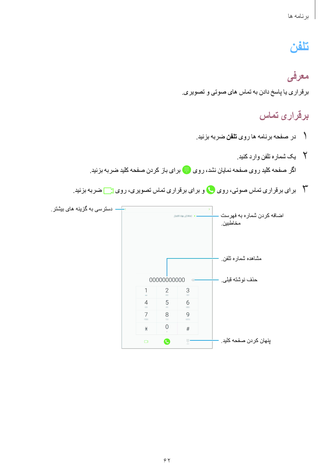 Samsung SM-P585NZKAKSA, SM-P585NZWAKSA manual نفلت, سامت یرارقرب, یریوصت و یتوص یاه سامت هب نداد خساپ ای یرارقرب 