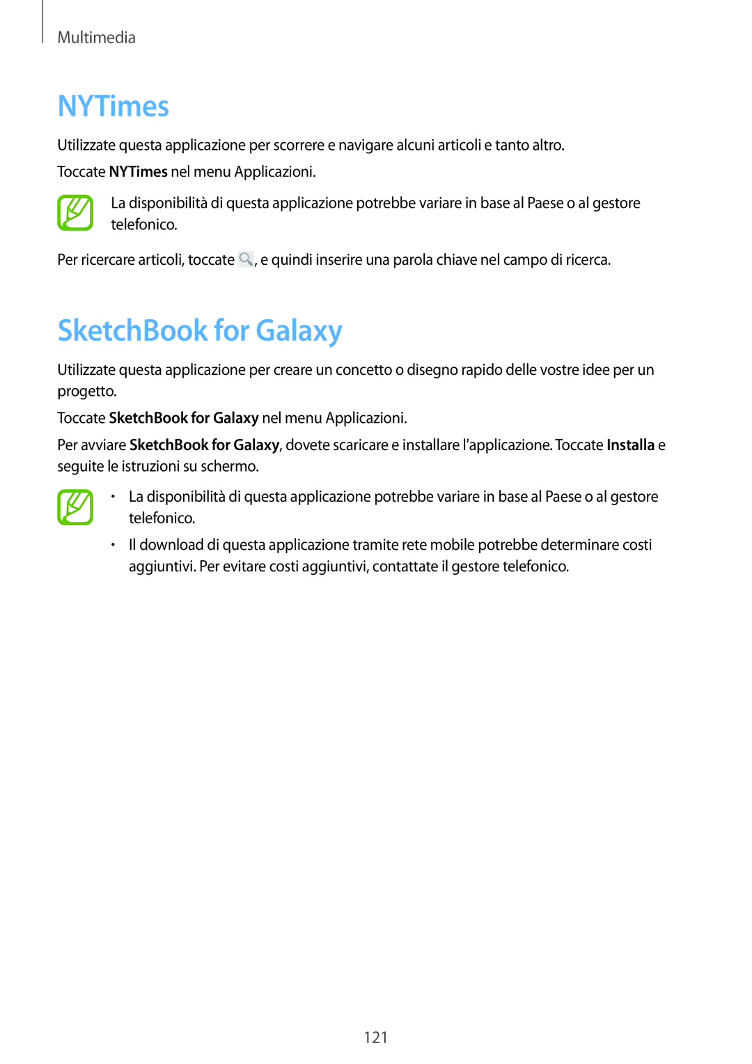 Samsung SM-P9050ZWYITV, SM-P9050ZKAXEO, SM-P9050ZKAITV, SM-P9050ZKYITV manual NYTimes, SketchBook for Galaxy 