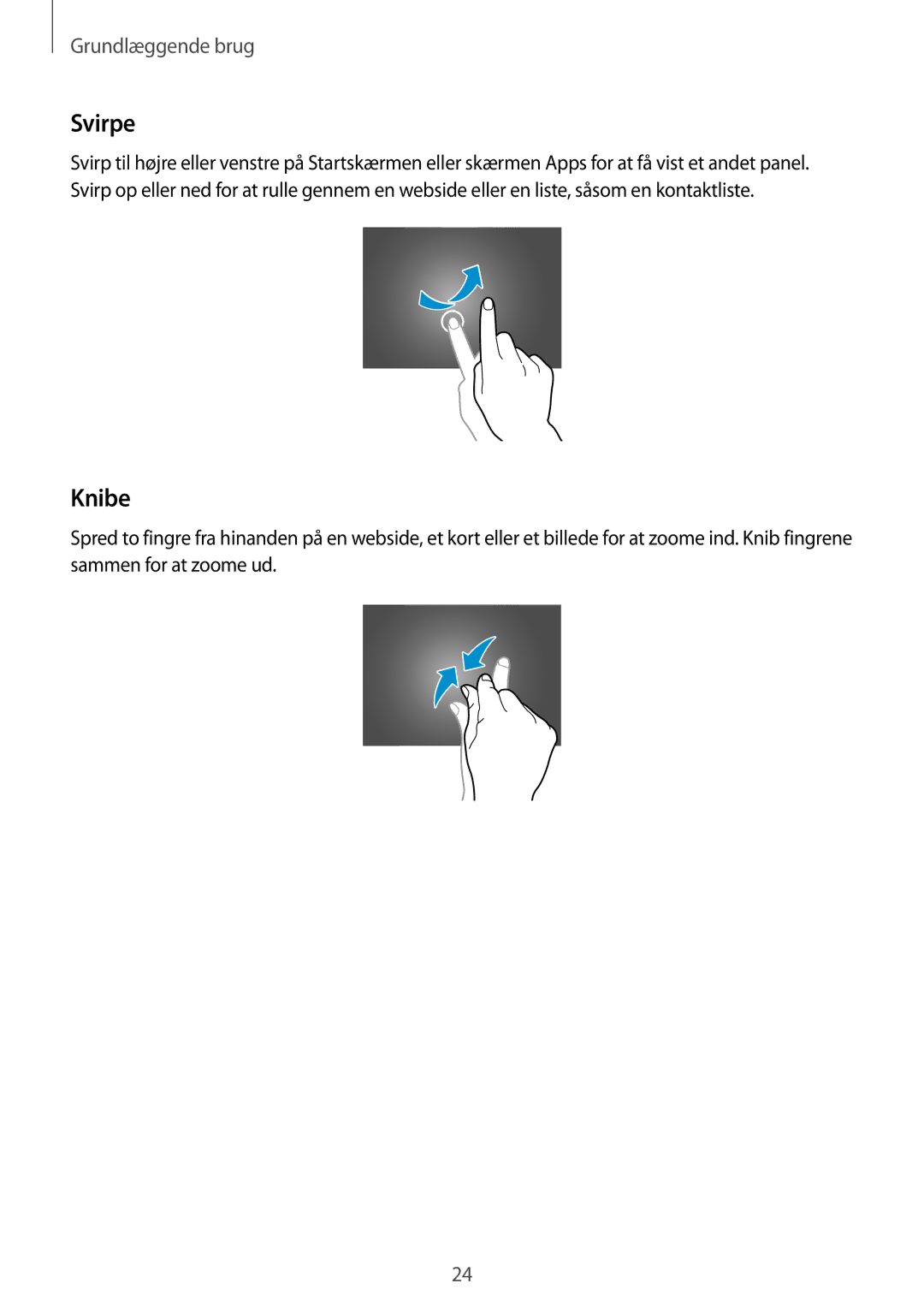 Samsung SM-P9050ZWANEE, SM-P9050ZKYNEE, SM-P9050ZKANEE, SM-P9050ZWYNEE manual Svirpe, Knibe 