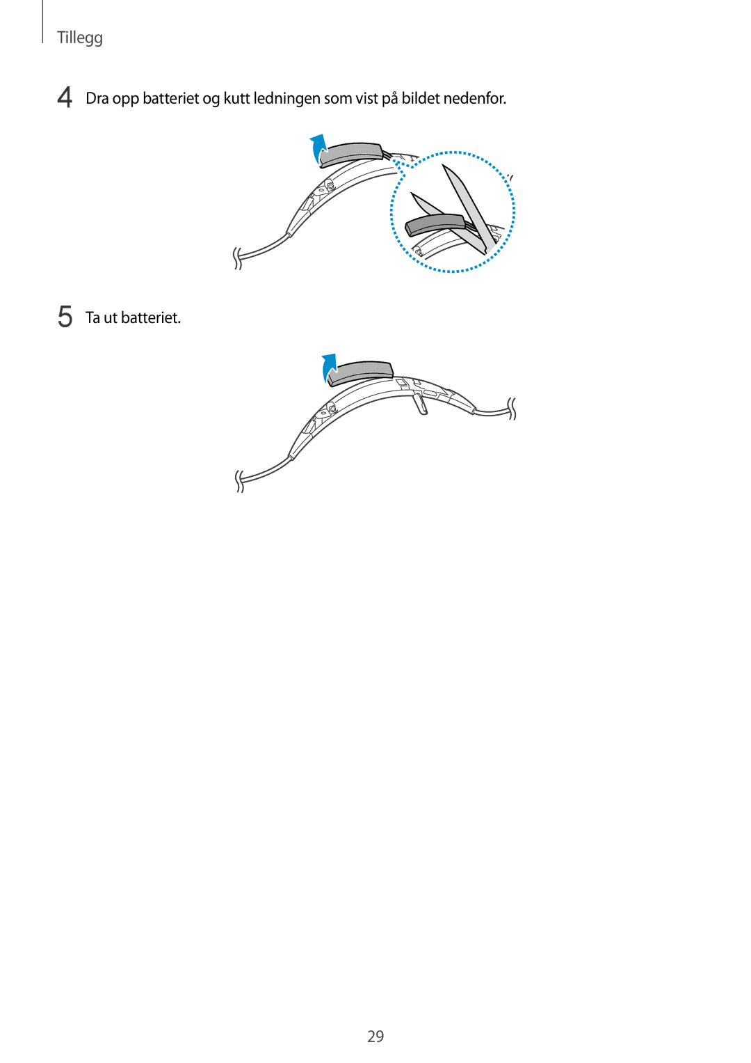 Samsung SM-R130NZBANEE, SM-R130NZWANEE, SM-R130NZKANEE manual Tillegg 