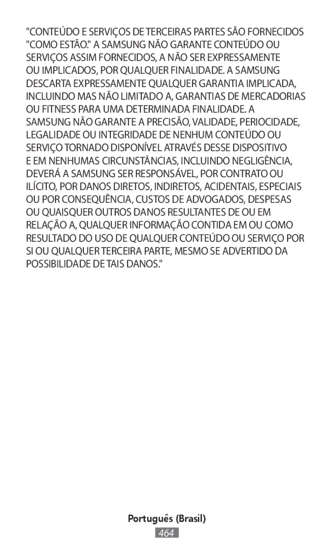 Samsung SM-R140NZKAXJP, SM-R140NZIAXJP, SM-R140NZAAXJP, SM-R140NZAAKSA, SM-R140NZKAILO manual Português Brasil 