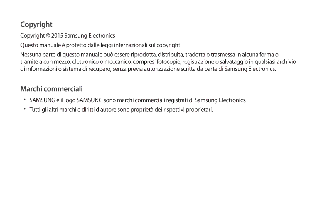 Samsung SM-R320NPWGITV, SM-R320NPWAITV manual Copyright 