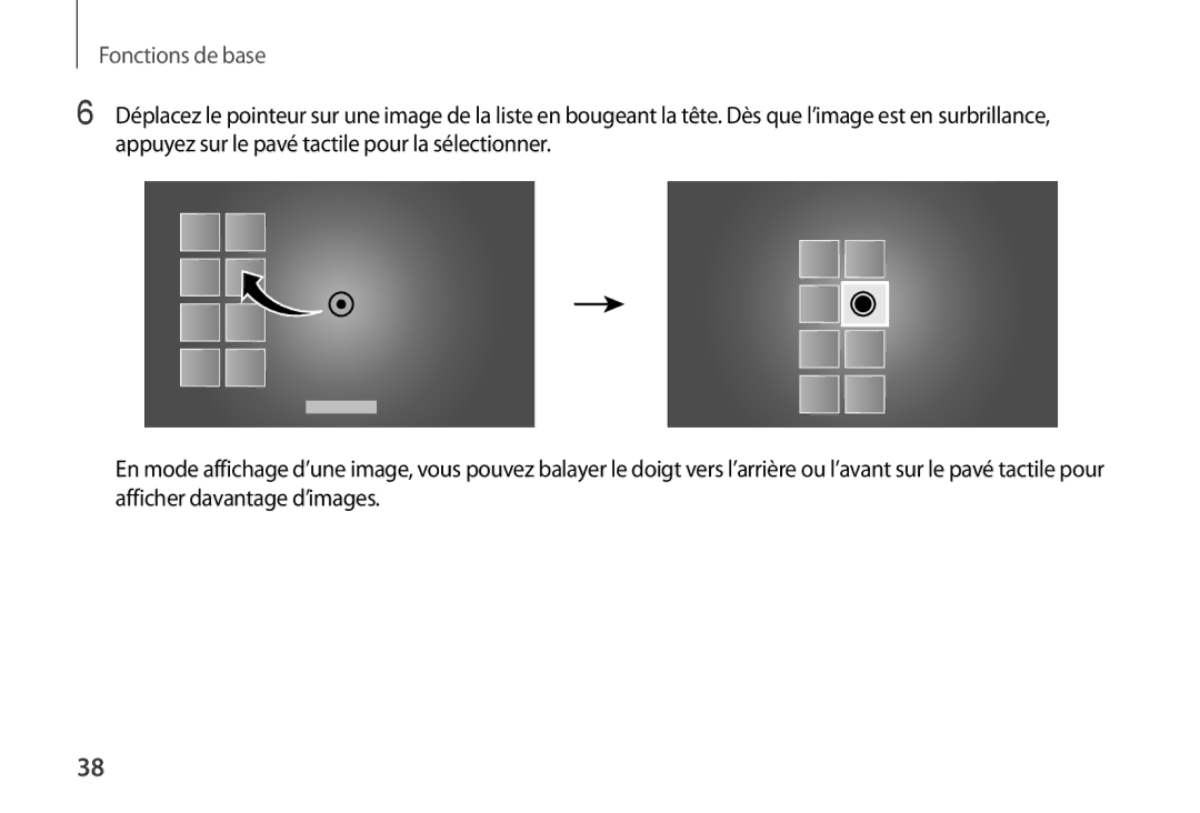 Samsung SM-R320NPWGXEF, SM-R320NPWAXEF, SM-R320NPWADBT manual Fonctions de base 