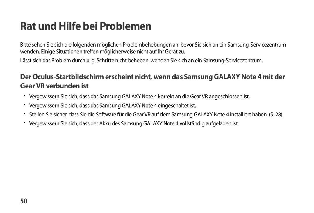 Samsung SM-R320NPWGDBT, SM-R320NPWAXEF, SM-R320NPWADBT manual Rat und Hilfe bei Problemen 