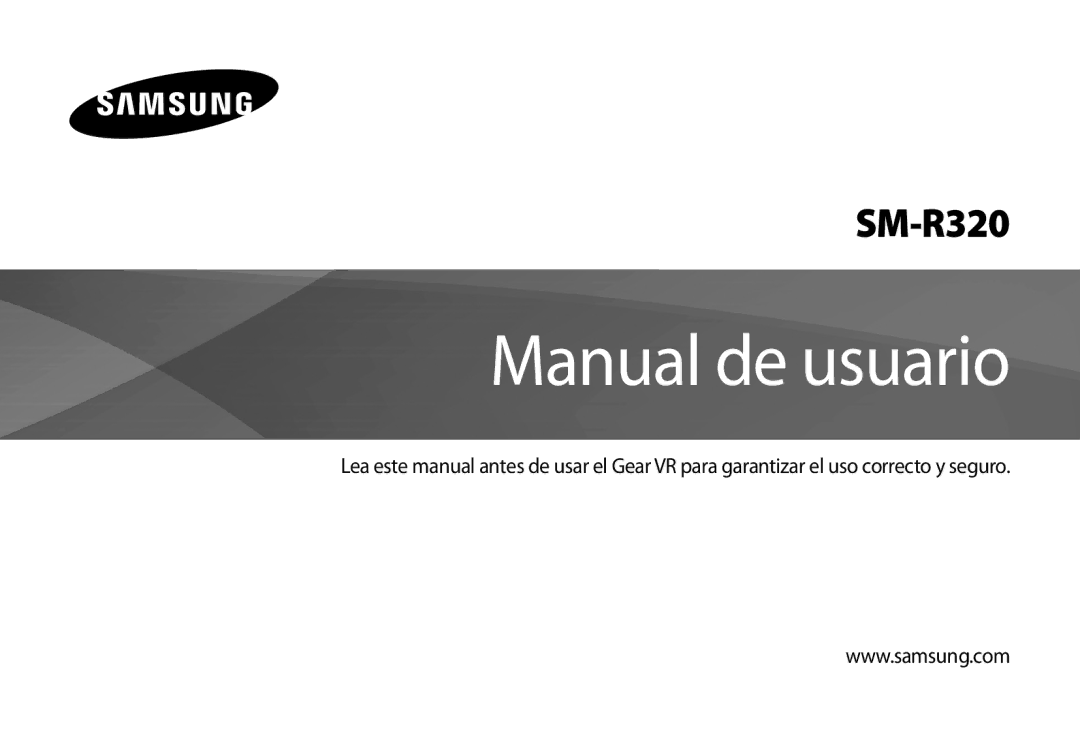 Samsung SM-R320NPWGPHE, SM-R320NPWAPHE manual Manual de usuario 