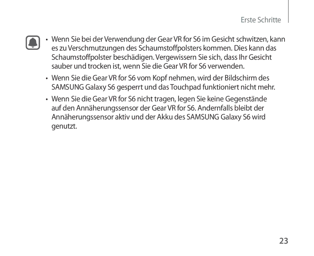 Samsung SM-R321NZWADBT manual Erste Schritte 