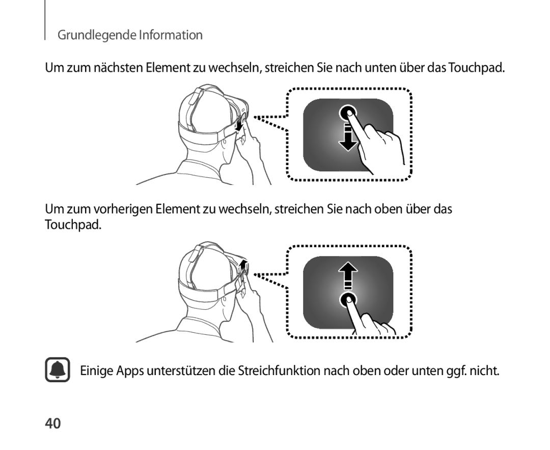 Samsung SM-R321NZWADBT manual Grundlegende Information 